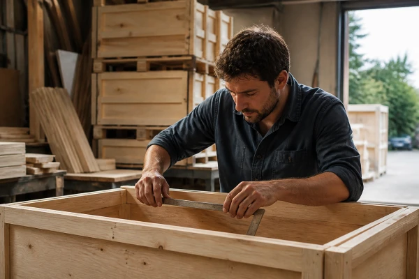 Caisse bois export Île-de-France