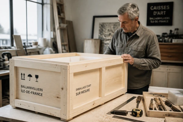 Caisse bois sur mesure Épinay-sur-Orge