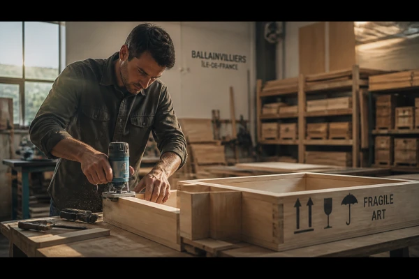 Emballage bois sur mesure Épinay-sur-Orge