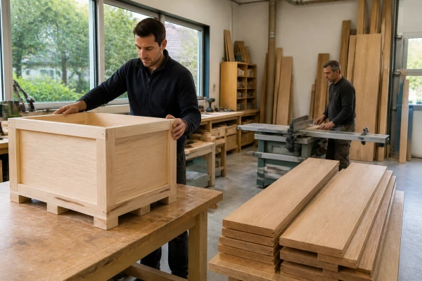Plateau bois emballage Essonne